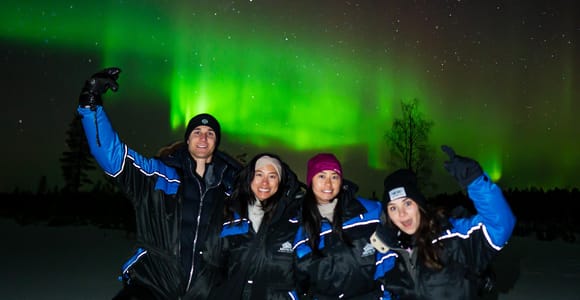 Rovaniemi: Nordlicht Tour mit Sichtbarkeitsgarantie
