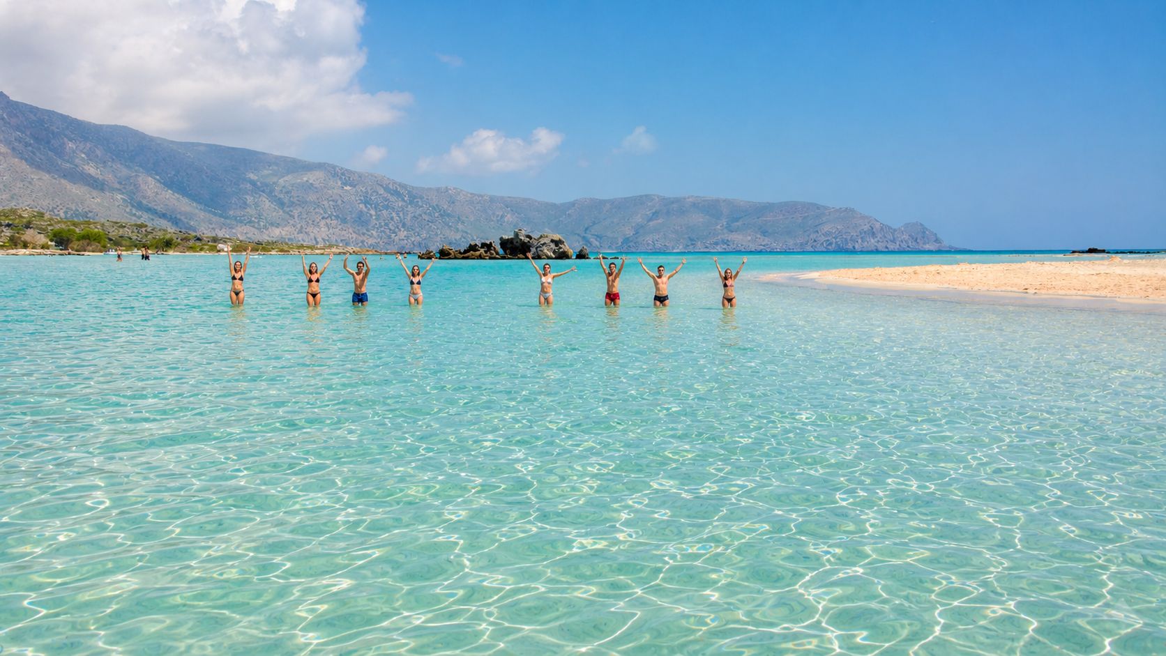 Ab Rethymno: Führung am Strand von Elafonisi mit Abholung