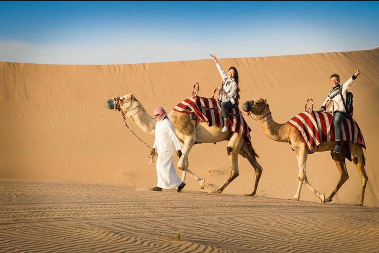 الدوحة: رحلة سفاري في الصحراء، وقيادة على الكثبان الرملية، والتزلج على الرمالDoha: Desert Safari, Dune Bashing, and