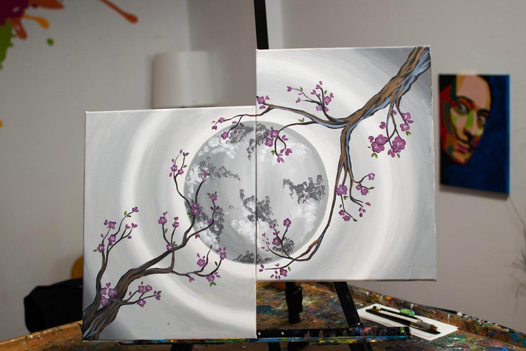 Sofia: Private Painting and Wine Experience with Artist