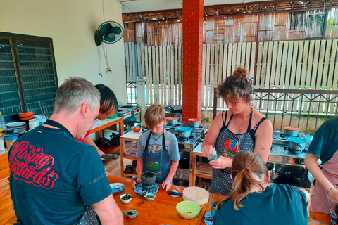 Chiang Mai: Traditionele Thaise kookles met rondleiding over de markt