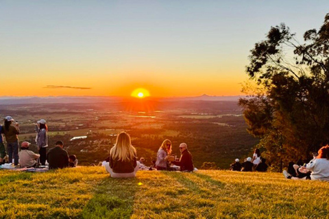 Från Brisbane: Tamborine, Dessert Sunset och Star-Gazing Tour