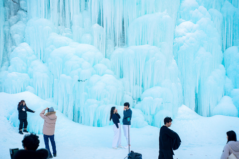 Cheongsong Ice Valley & Pohang Spacewalk Tour from Busan Busan Subway Station Exit 2