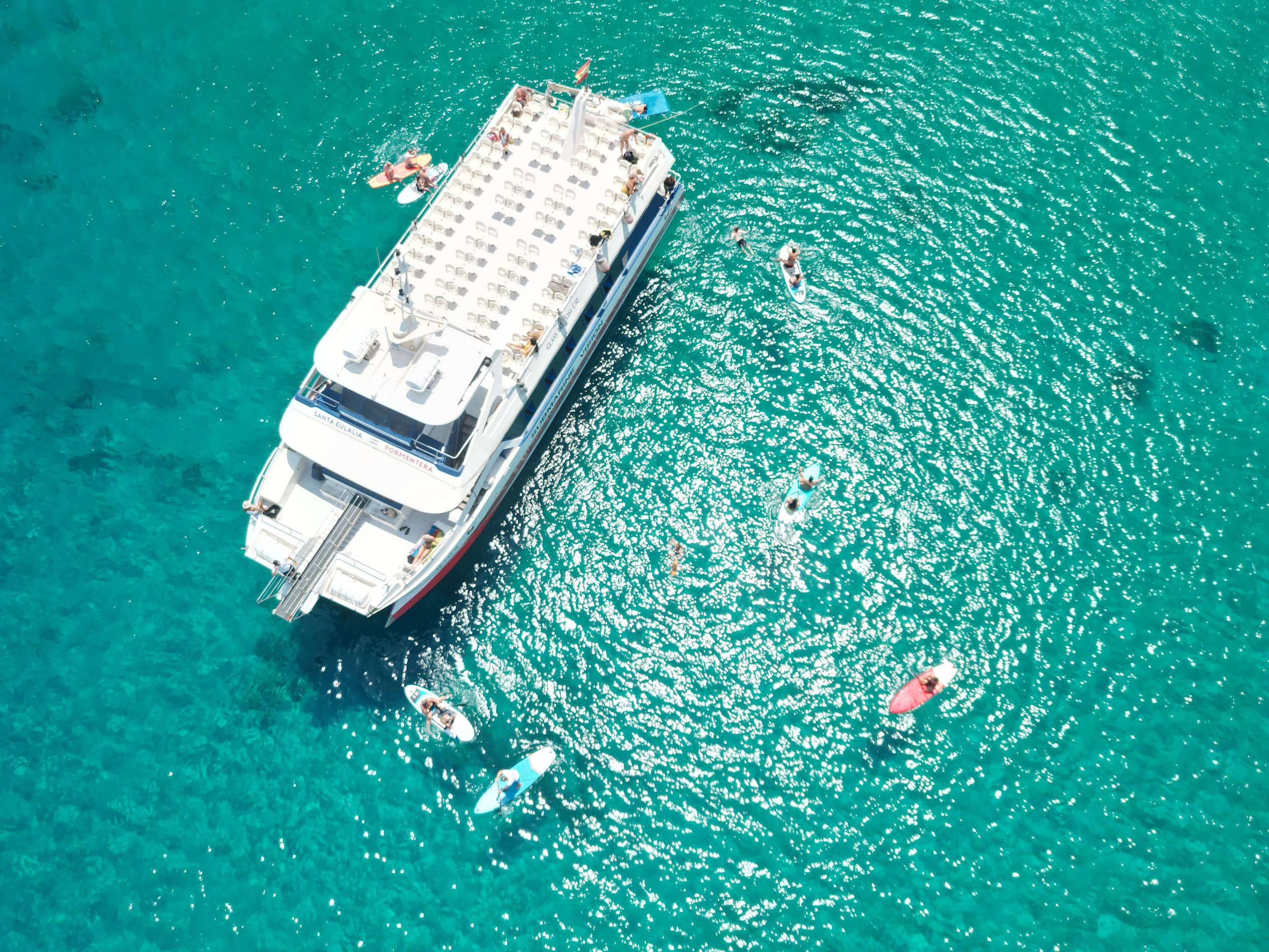 Formentera: Bootstour mit Schnorcheln und Mittagessen