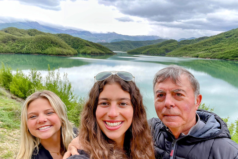 Hike on Gamti Mt & Bovilla Lake from Tirana on Land Rover