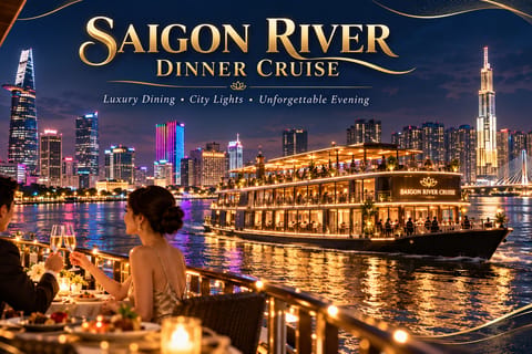 Saigon River Sunset & Dinner Experience