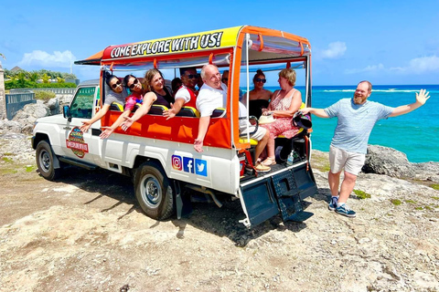 Barbados: Visita à ilha em veículo aberto com almoço