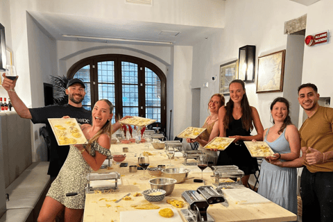 Florencja: Kurs gotowania kuchni toskańskiej z ręcznie robionym makaronem i winem