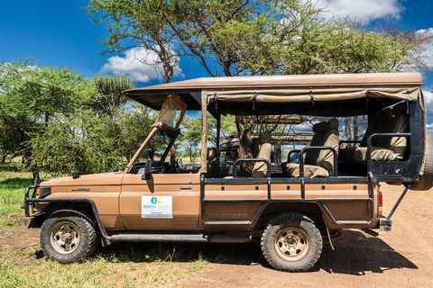 Von Sansibar aus: Selous G.R. Safari mit Übernachtung und Flügengemeinsame Safari