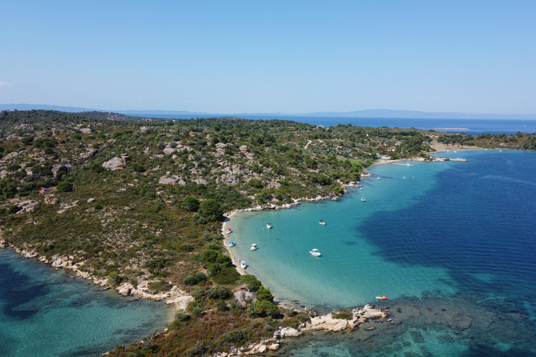 Tesalónica: excursión de un día en velero por Sithonia y DiaporosSalónica: excursión de un día en velero por Sithonia y Diaporos