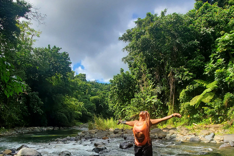 From San Juan: Zip Line, River and Luquillo Beach tour