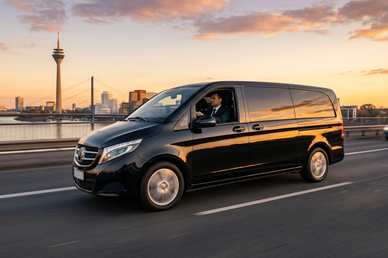 Dusseldorf: DUS Airport Private Transfer to/from City Center Arrival: DUS Airport to hotel in Dusseldorf city center