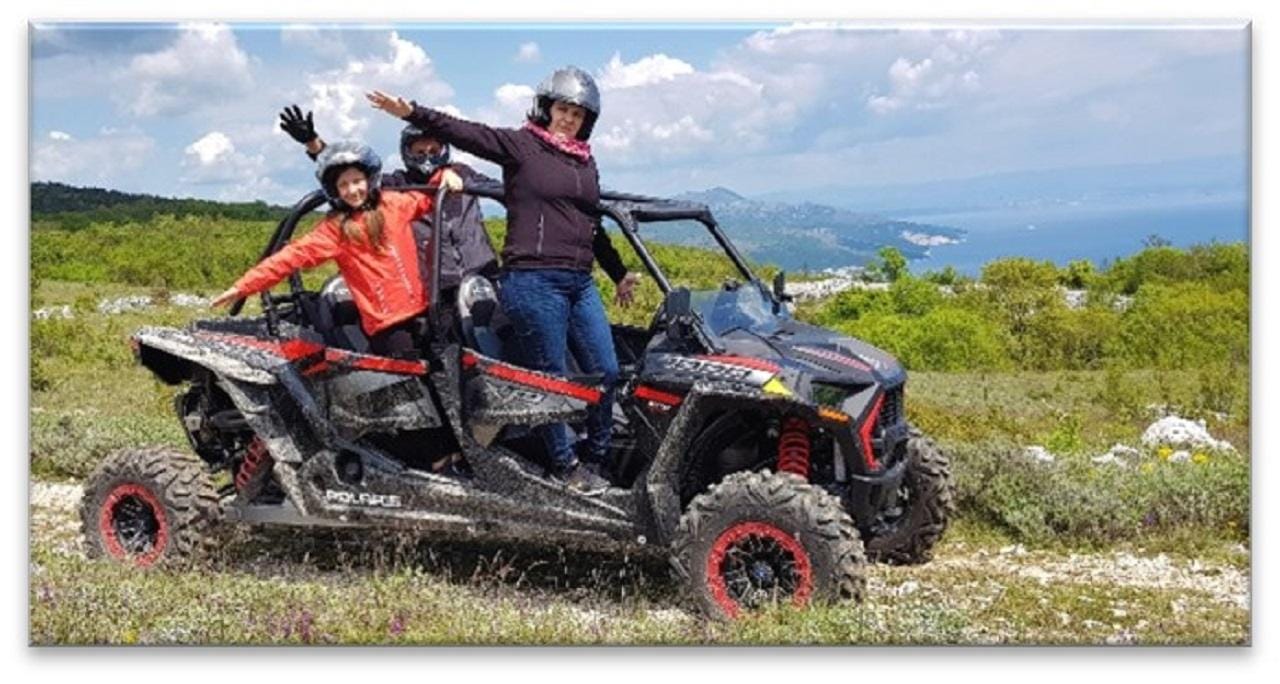 PULA UND ROVINJ: BUGGY-FAMILIENSAFARI 1, 2, 2,5 & 4 STUNDEN