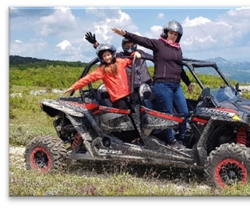 PULA Y ROVINJ: SAFARI FAMILIAR EN BUGGY 1, 2 Y 4 H