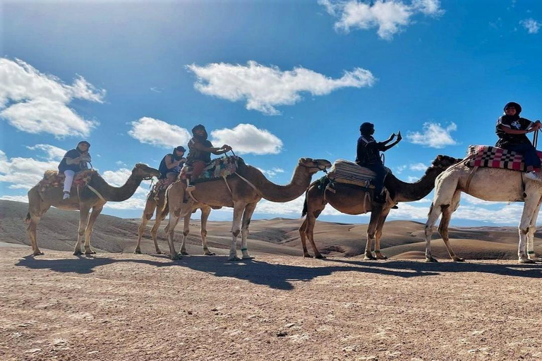 Marrakech: Agafay Desert Tour with Dinner, Camel Ride &amp; Show