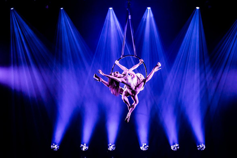 Amsterdam : Dîner-spectacle VEGAS avec menu à partager à 3 platsStand Premium