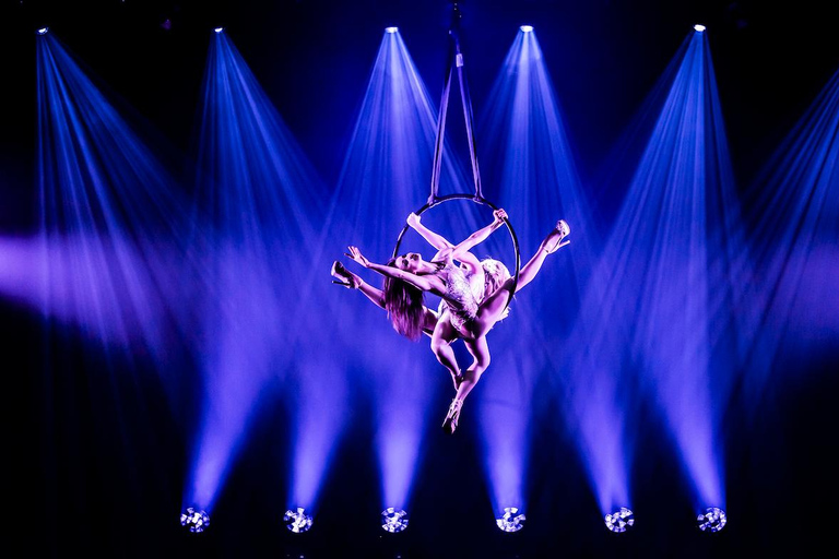 Amsterdam : Dîner-spectacle VEGAS avec menu à partager à 3 platsStand Premium