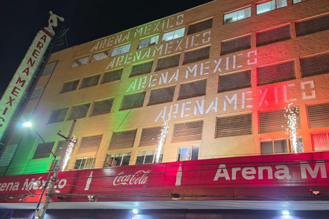 Mexico City: Lucha Libre Night with Hotel Pickup & Mask.
