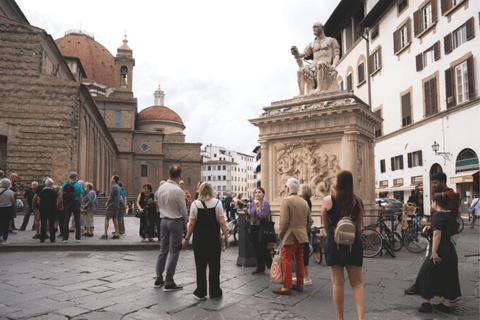 Firenze: Tour guidato a piedi per piccoli gruppiTour guidato in francese