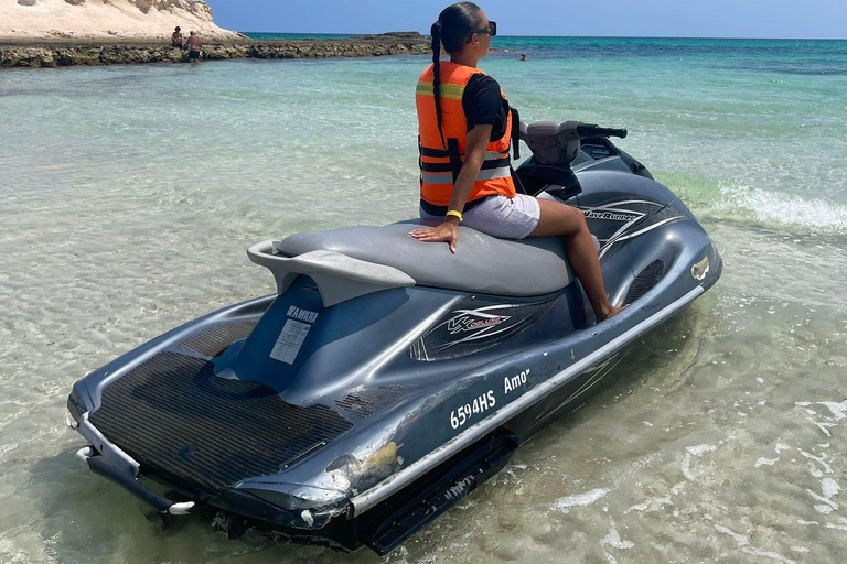 Djerba: 1,5-stündige Fahrt mit dem Jetski über die kristallklaren Gewässer