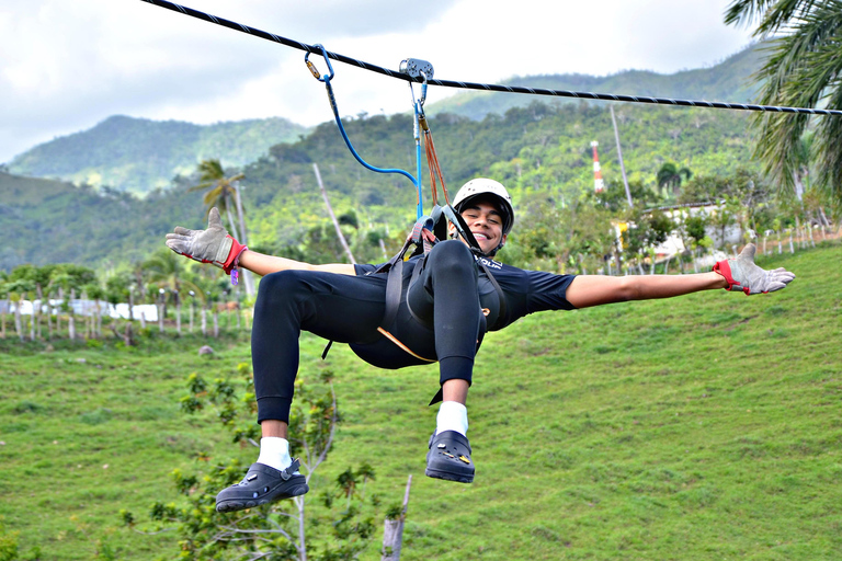 Punta cana: excursão de zipline