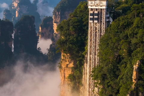 Zhangjiajie Ticket: Avatar & Tianmen Mountain & Glass Bridge 72 Odd Tower Tickets