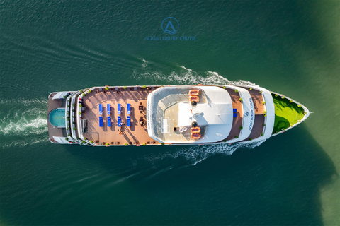 Hanoi: 2-Day Ha Long, Lan Ha 5-Star Cruise w/ Balcony Cabin Bay Light Suite with private balcony and bathtub (1st floor)