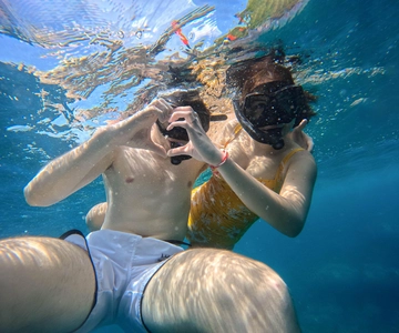 Ko Tao : Excursion de plongée avec masque et tuba pour les lève-tard avec déjeuner et photos