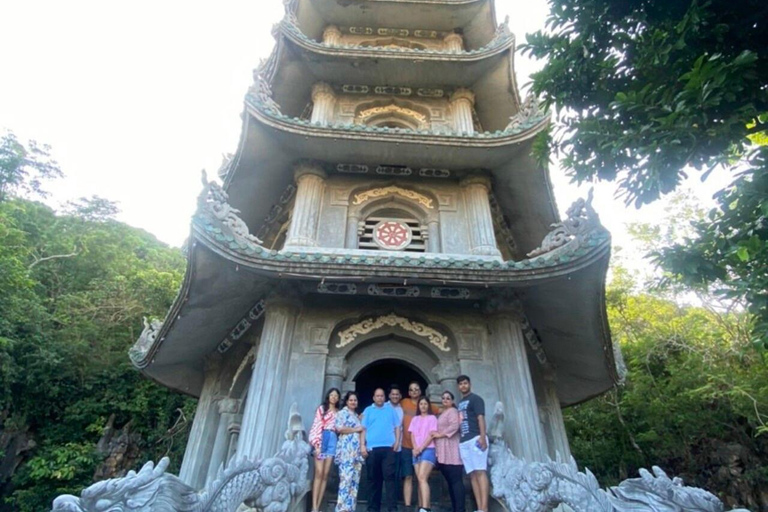 Van Hue Transfer naar Hoi An via Gouden Brug - BaNa HillsVia Marble - Gouden Brug - Hai Van Pas - Lang Co - Lap An