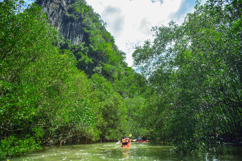 Krabi : excursion en kayak dans les mangroves cachées avec options supplémentairesVisite guidée d&#039;une demi-journée en kayak