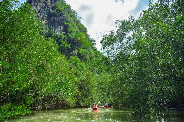 Krabi's Hidden Mangrove Kayak Tour Full Day Kayak + Massage spa