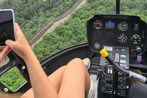 Beijing: Helicopter Tour over the Mutianyu Great Wall