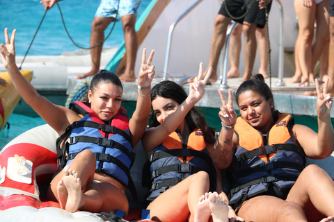 Hurghada: Orange Bay Island with breakfast, lunch & watersports Parasailing and Orange Bay with breakfast, lunch and watersports