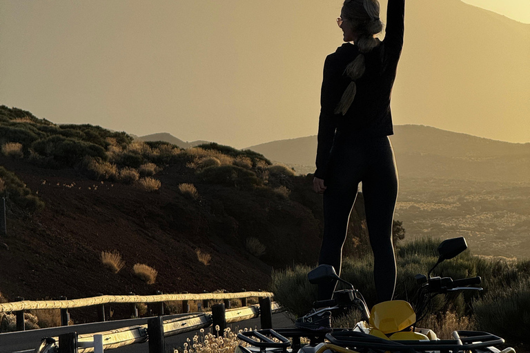 Puerto de la Cruz: Ascend Mount Teide on a quad bike to experience a magical sunset Individual Quad (1 person per quad)