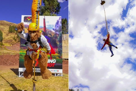Desde Cusco: Aventura con tirachinas o Superman en Cusco