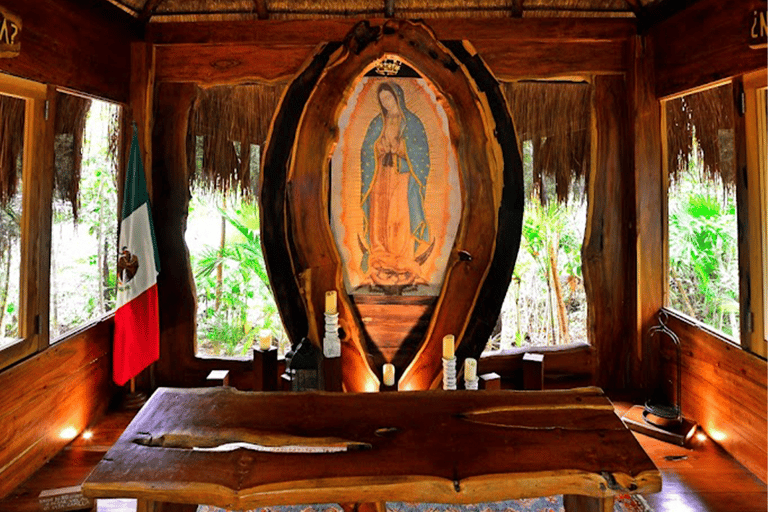 Besuch des Heiligtums der Maria, die den Knoten auflöst, in Cancun