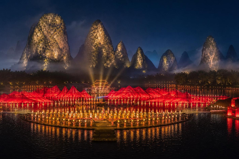 Yangshuo: Impress Liu Sanjie or Guilin Romance Live Show Impression Liu Sanjie B1 Ticket + Private Transfer