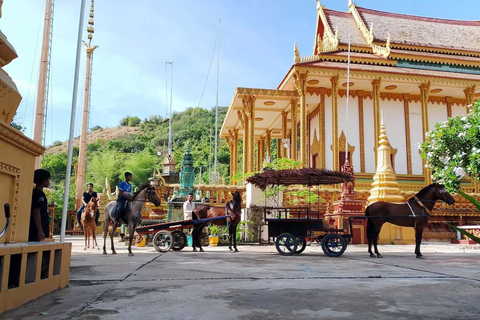 Siem Reap: Private Horseback & Horse-Drawn Carriage Rides (1 hour) Horseback Ride