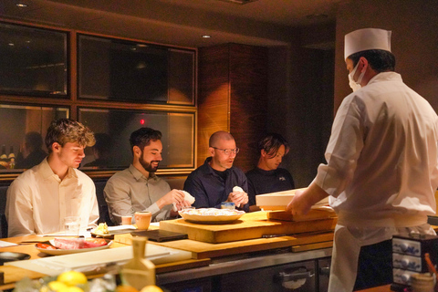 Hochwertiges Sushi &amp; Tempura-Essen in Ginza