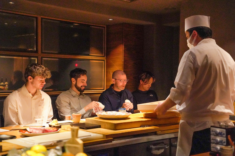 Hochwertiges Sushi &amp; Tempura-Essen in Ginza