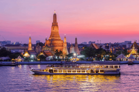 Bangkok: Crucero Princesa del Chao Phraya con buffet