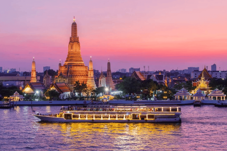 Bangkok : Croisière Chao Phraya Princess avec buffet