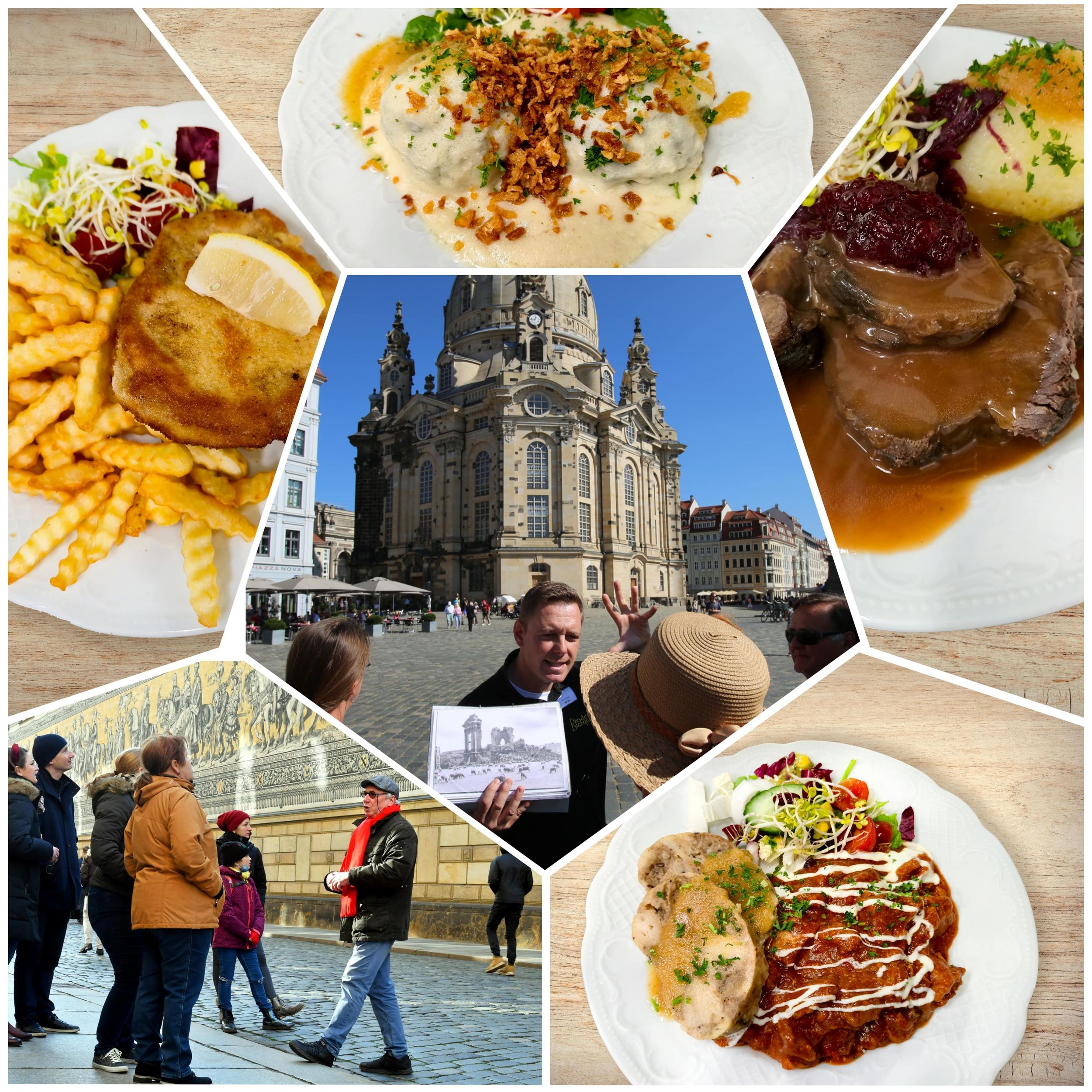 Historischer Altstadtrundgang inklusive sächsischen Abendessen