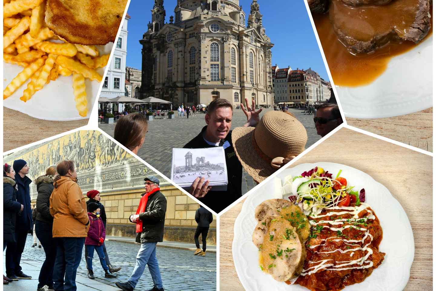 Historical tour of the old town including a Saxon dinner