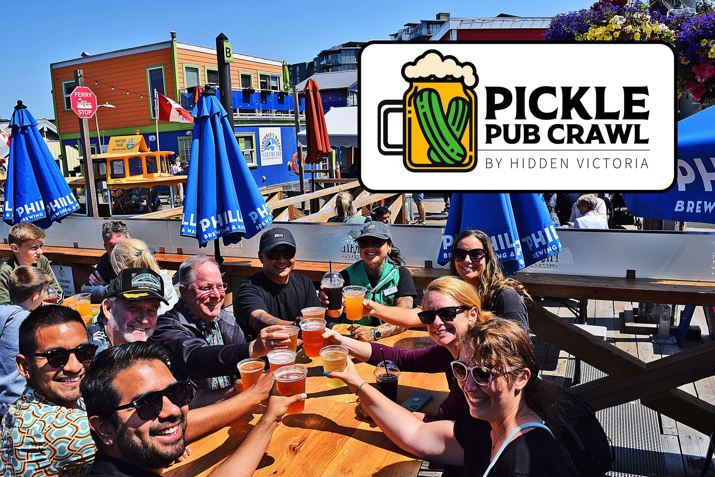 Pickle Pub Crawl: Fährfahrten und Appetithäppchen