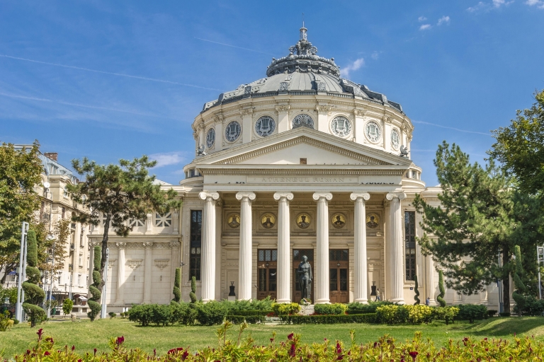 Bucarest : Calea Victoriei et visite de la vieille ville
