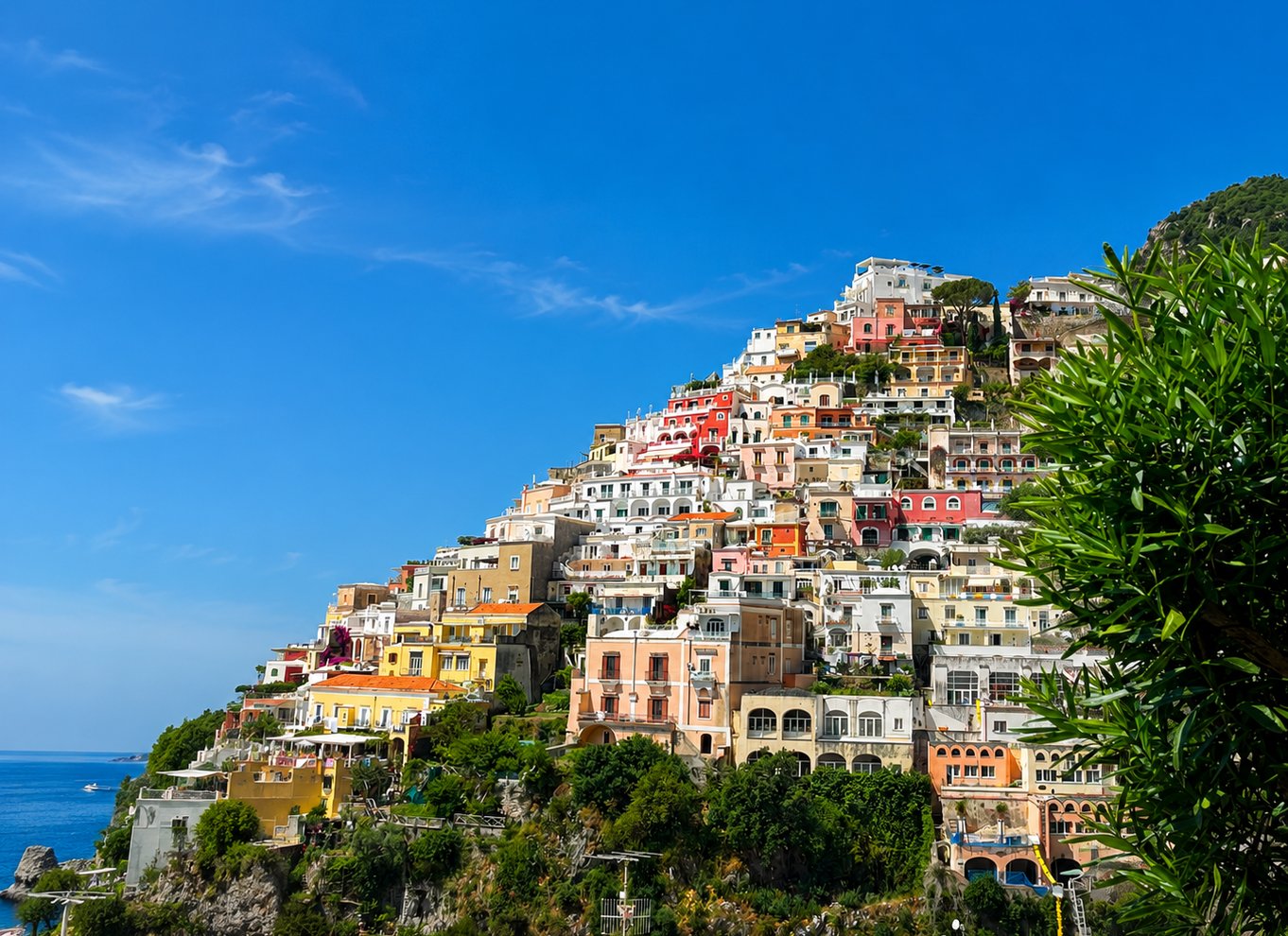Fra Napoli/Salerno: Gruppetur til Positano, Amalfi, Ravello