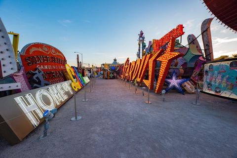 Las Vegas: Neon Museum Night Experience & Open-Top Bus Tour