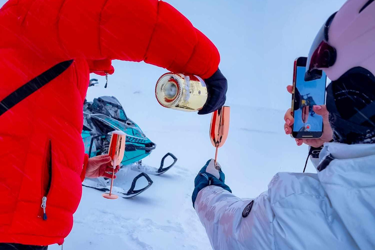 Snowmobile Tour In Bucegi Mountains Guided Snowmobile Tour