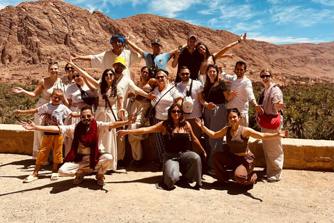 Marrakech to Fes 3 day Desert Tour Camel & luxury Tente Marrakech to Fes 3 day Desert Tour Standard Desert Tents